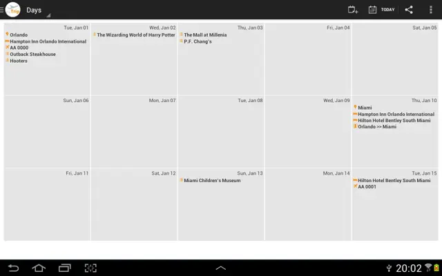 myTrip android App screenshot 11