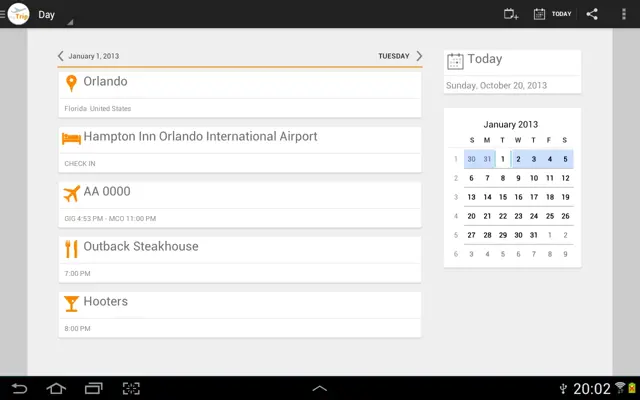 myTrip android App screenshot 12